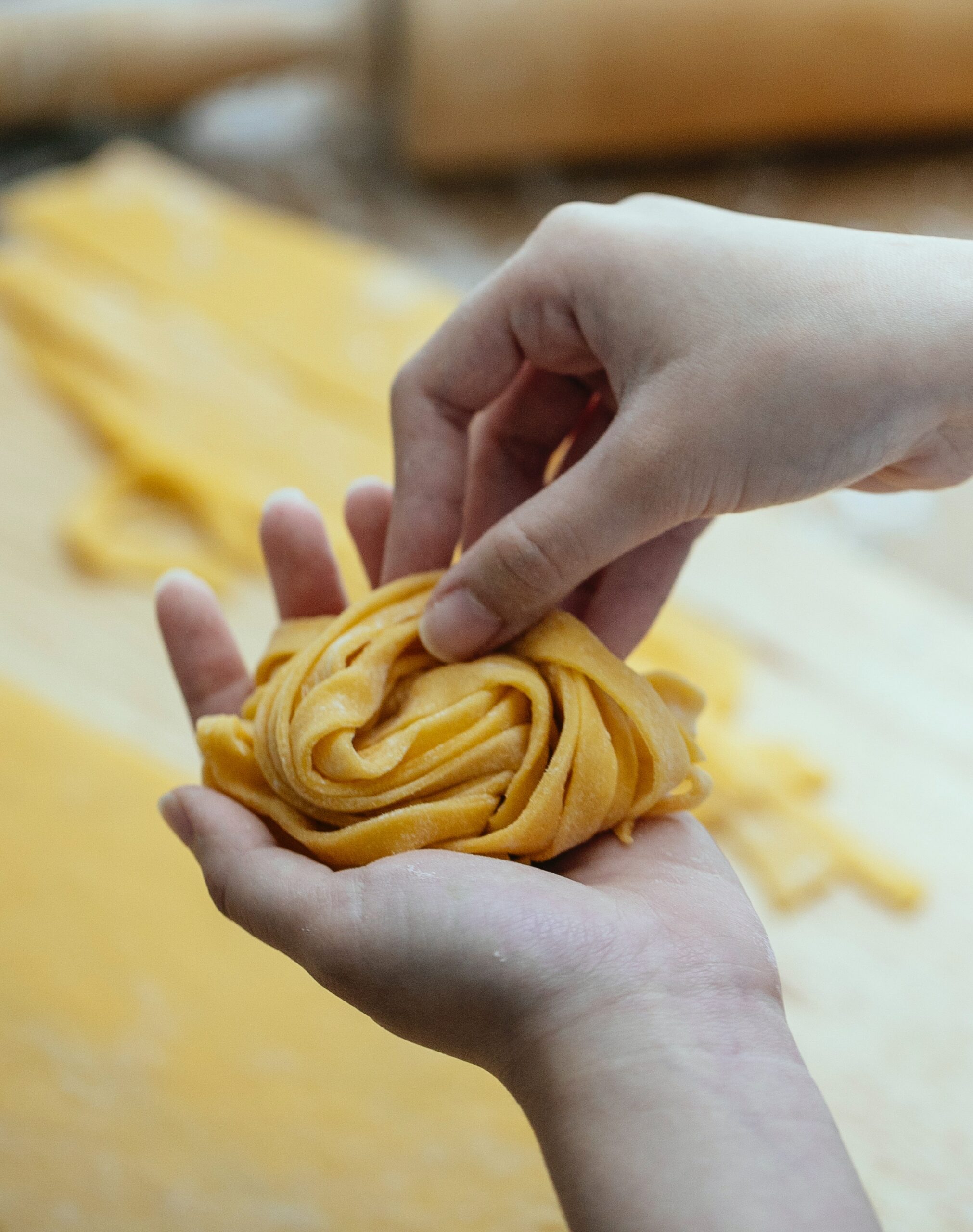 Homemade Pasta Dough.